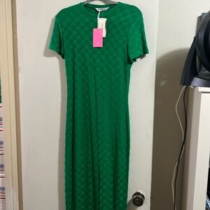 Rosaria Dress in Green Amanda Uprichard size small bnwts $216 retail